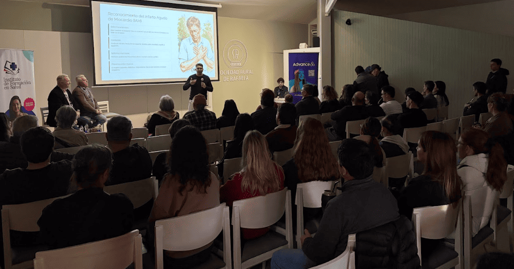 Charla sobre emergencias rurales en la Expo Rural Rafaela 2026