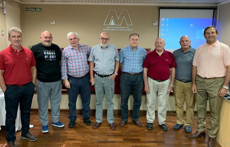 Ex presidentes se reunieron en la Asociación Médica para debatir el futuro de los proyectos gremiales